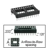24-Pin DIP IC Socket (0.6") - Image 2