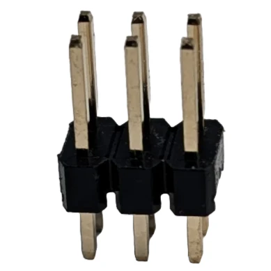 2x3 Male Header Pin 6-Position 0.100" Connector