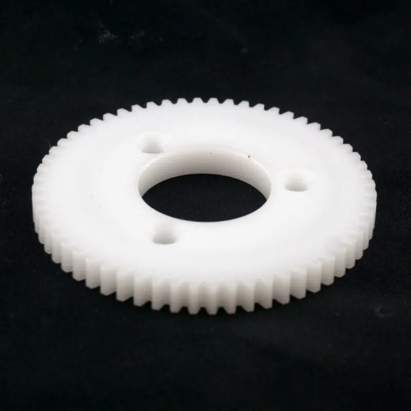 60 Tooth Delrin Gear with Aluminum Hub - Image 3