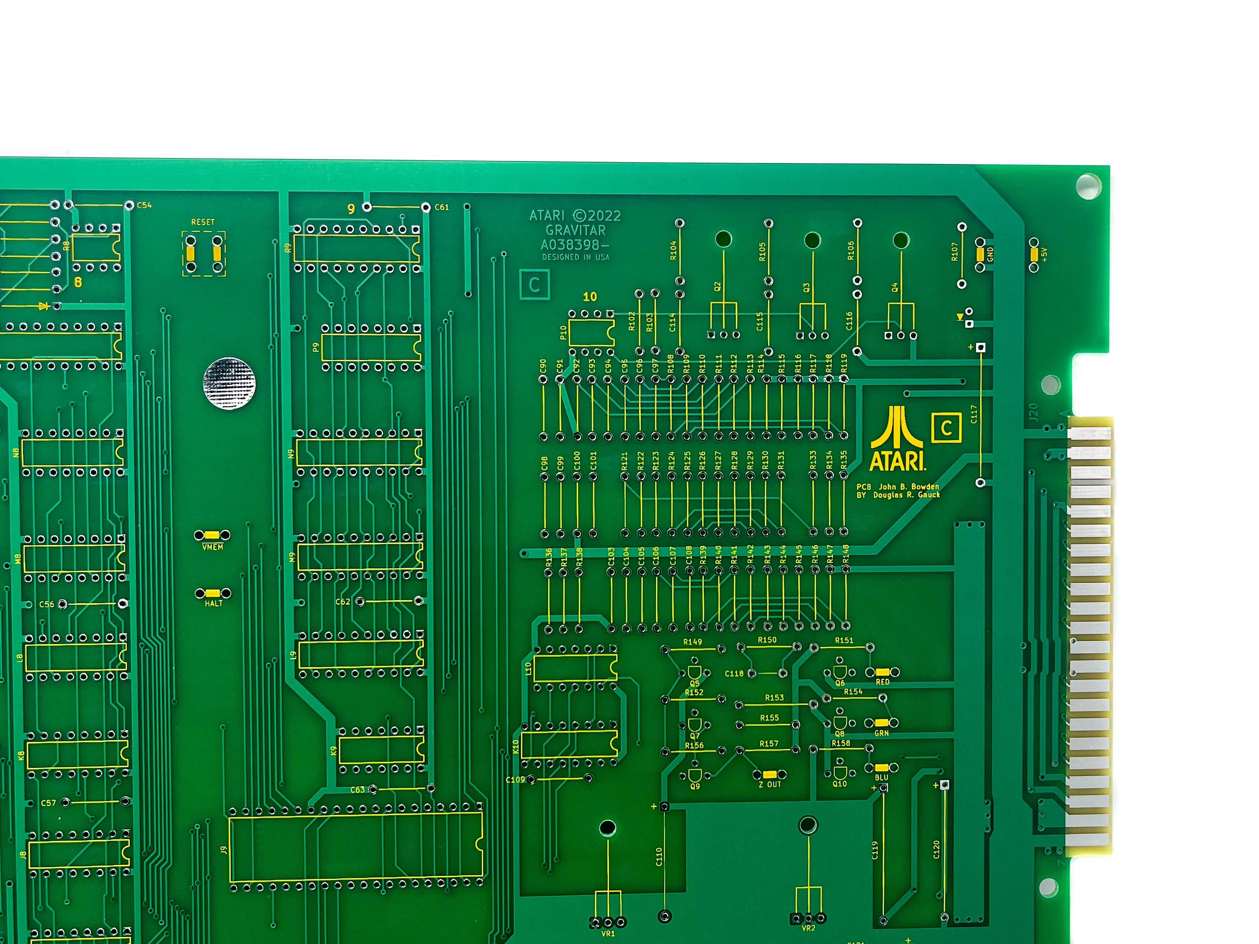 Atari Gravitar Reproduction PCB Rev.C - Image 3