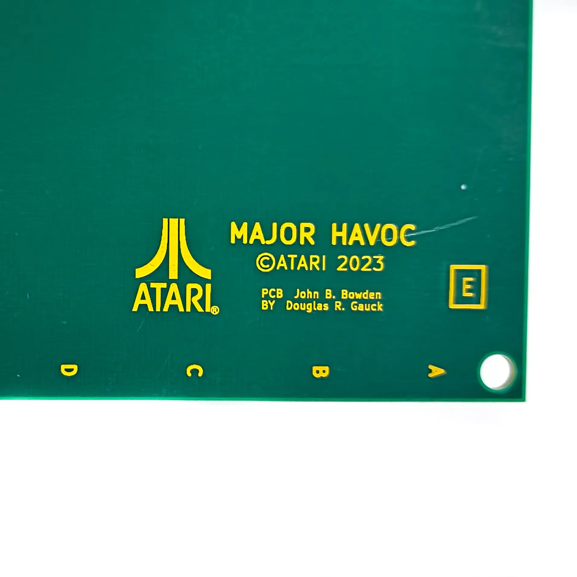 Atari Major Havoc Reproduction PCB Rev.E - Image 3