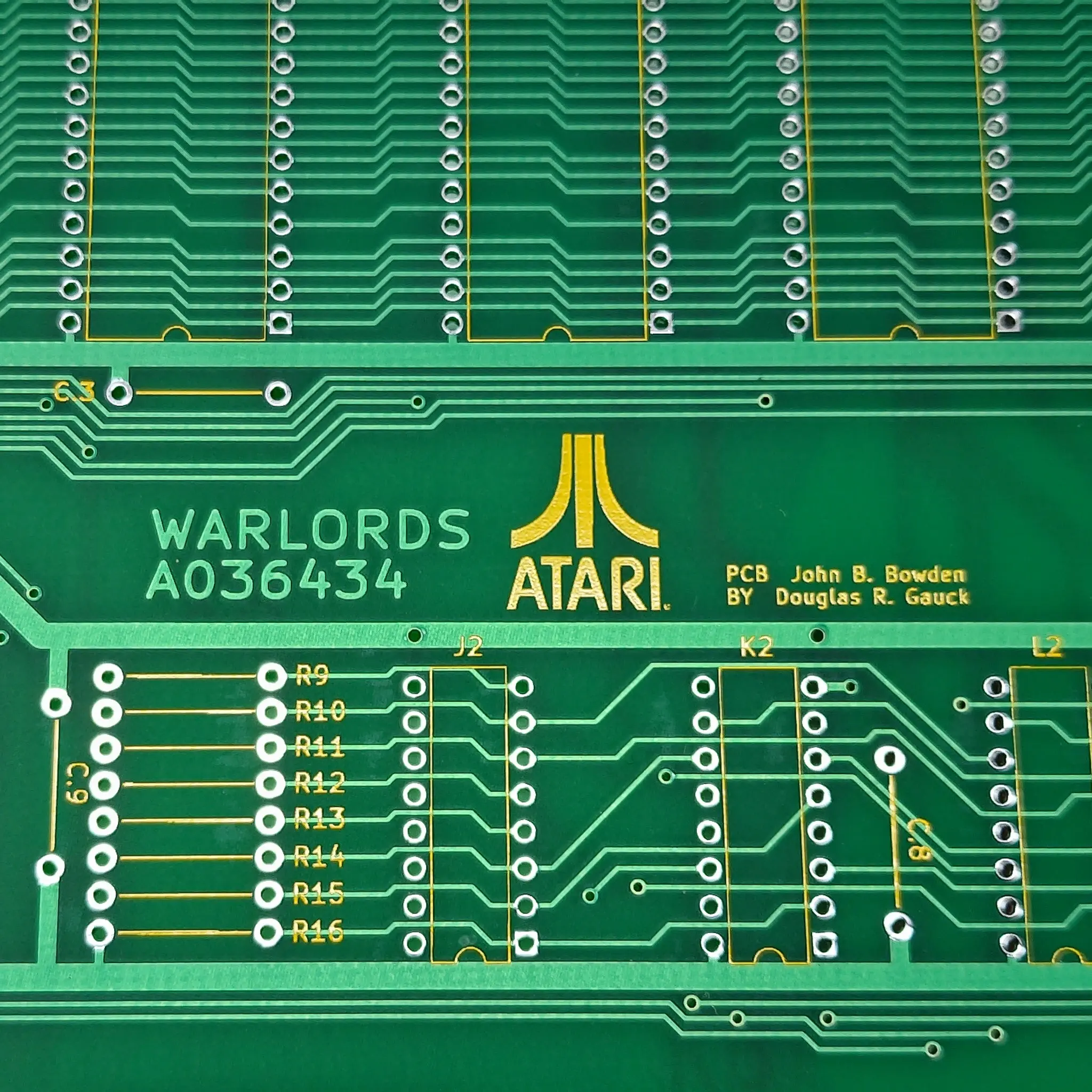 Atari Warlords Reproduction PCB Rev.D - Image 4
