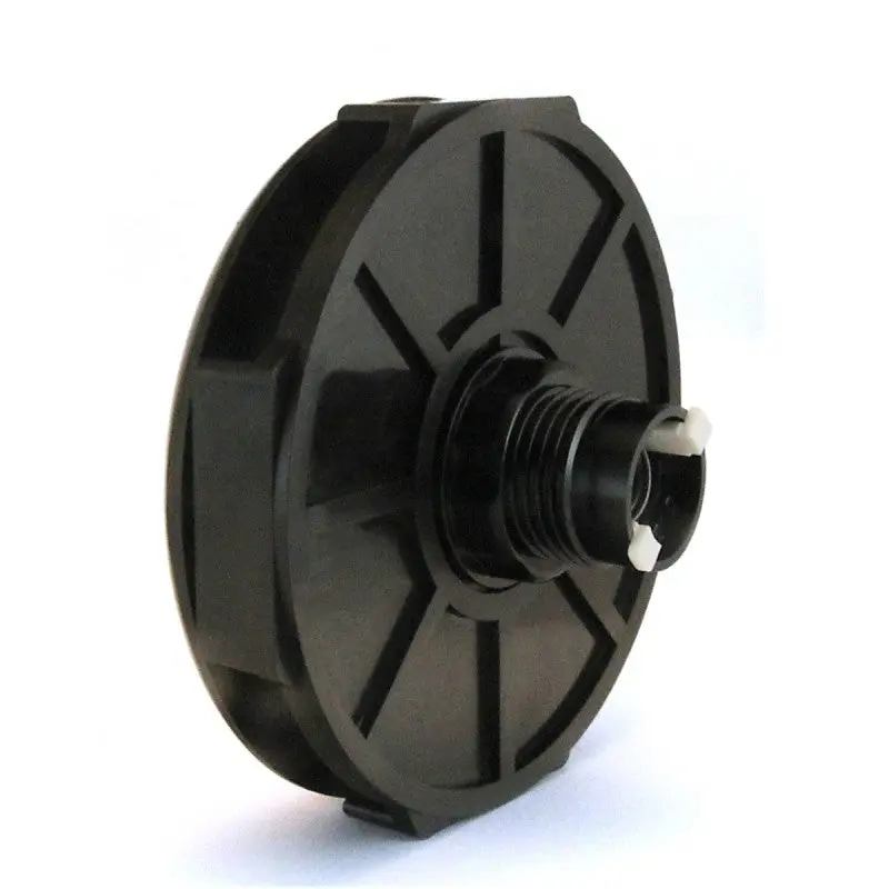 Paradise Big Yellow/Black 90mm LED Pushbutton - Image 3