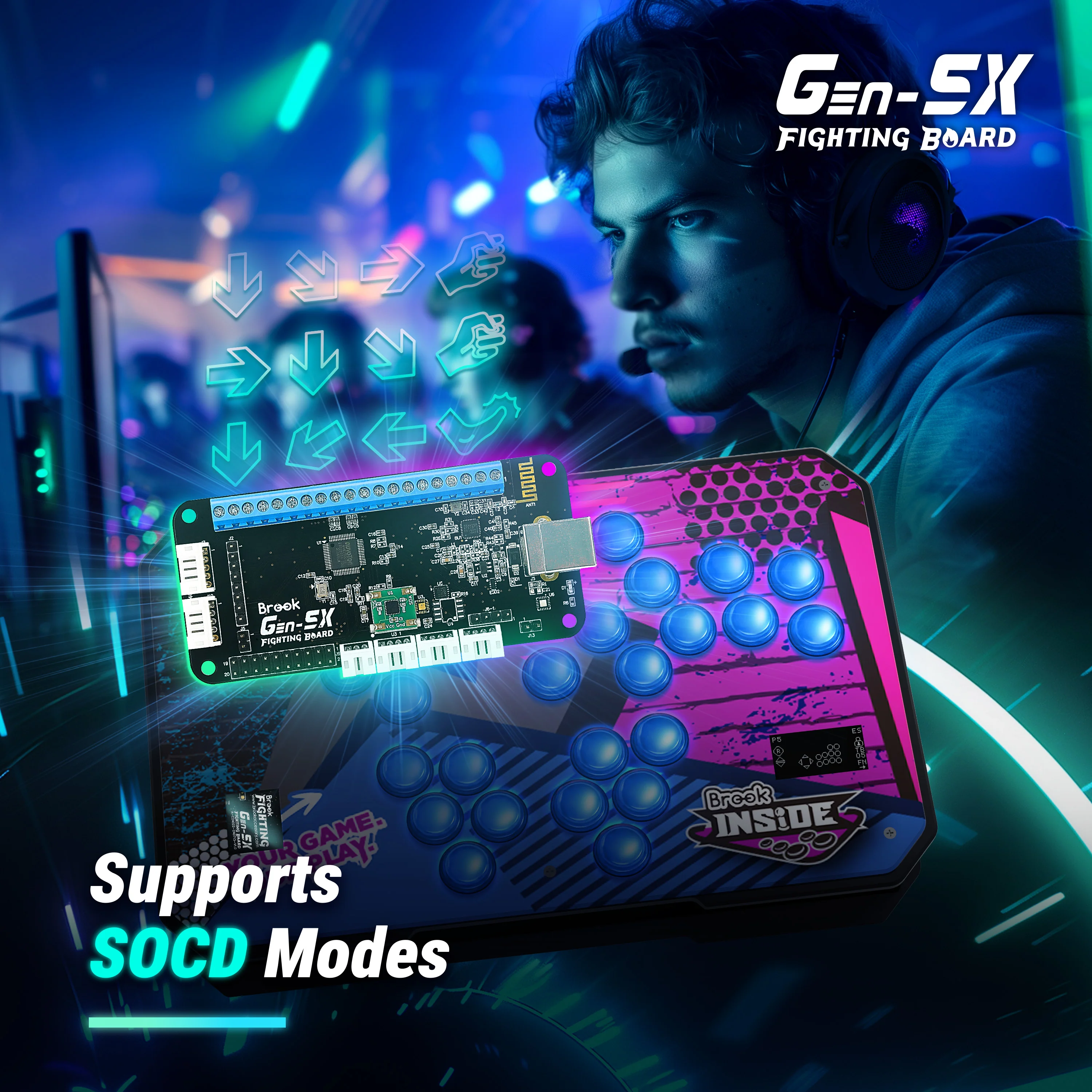 Brook Gaming Gen 5X Fighting Board - Image 10