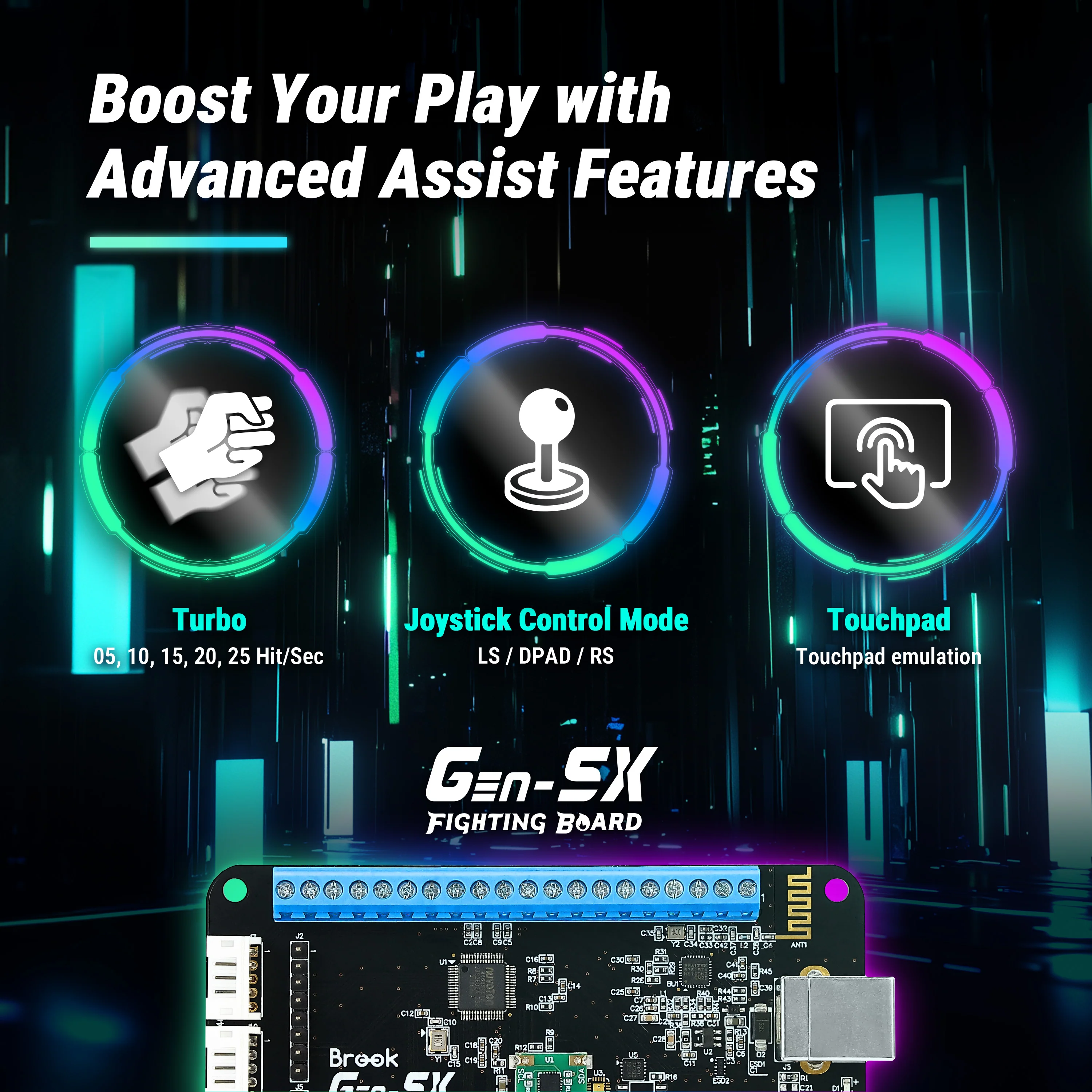 Brook Gaming Gen 5X Fighting Board - Image 11