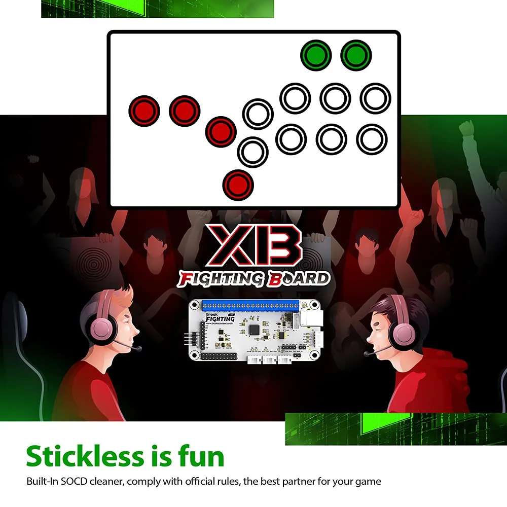 Brook XB Fighting Board (Xbox Series X/S, Xbox One, Xbox 360, Xbox Original, and PC) - Image 5