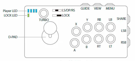 Brook XB Fighting Board (Xbox Series X/S, Xbox One, Xbox 360, Xbox Original, and PC) - Image 8