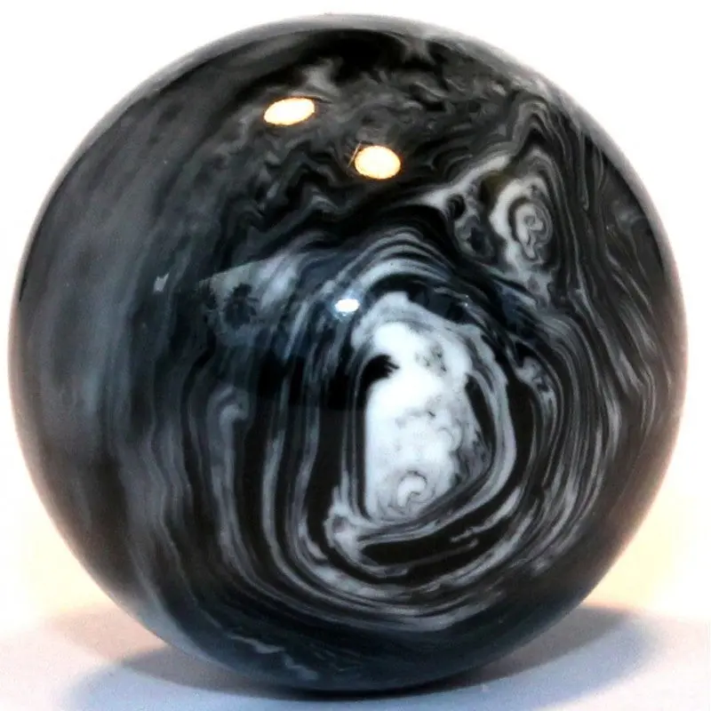 Butteroj Black & White Swirl 38mm Ball Top - Image 2