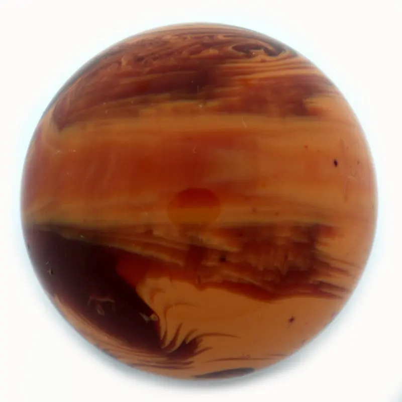 Butteroj Caramel Brown 38mm Ball Top - Image 2