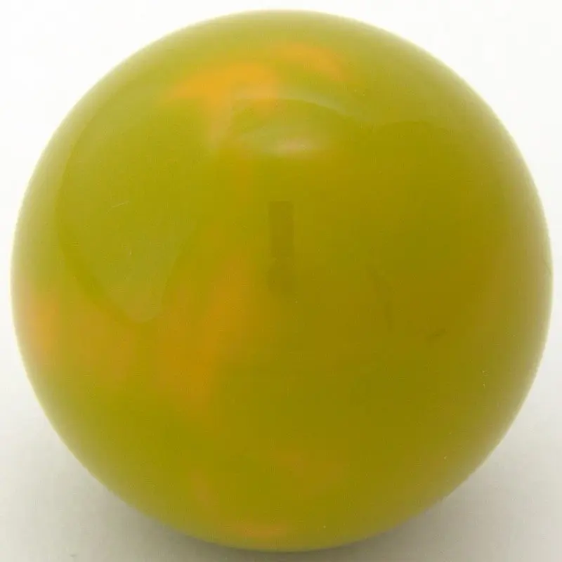 Butteroj Yellow & Green Swirl 38mm Ball Top - Image 2