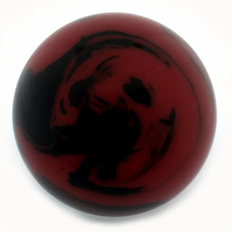 Butteroj Red & Black Marble 38mm Ball Top - Image 2