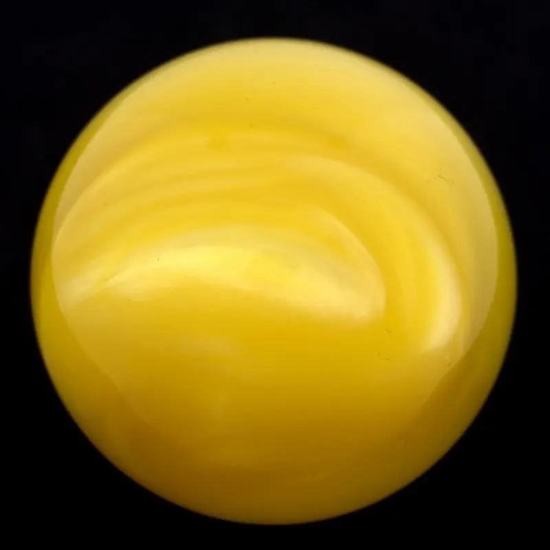 Butteroj Yellow Butter Pearl 38mm Ball Top - Image 2