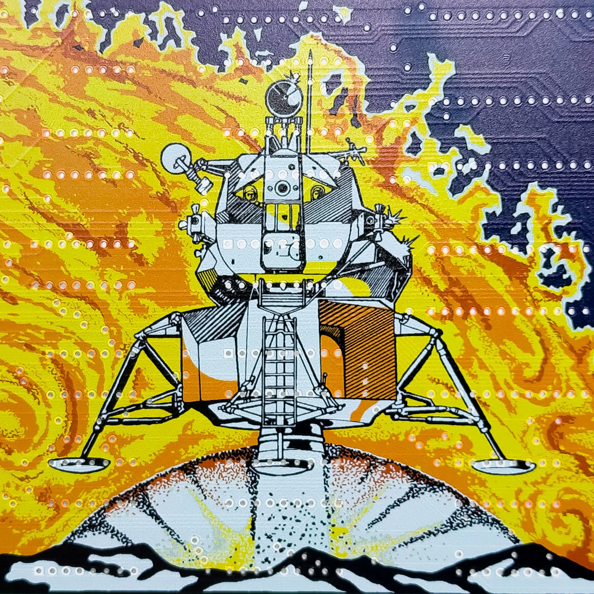 Atari Lunar Lander Reproduction PCB - Image 4