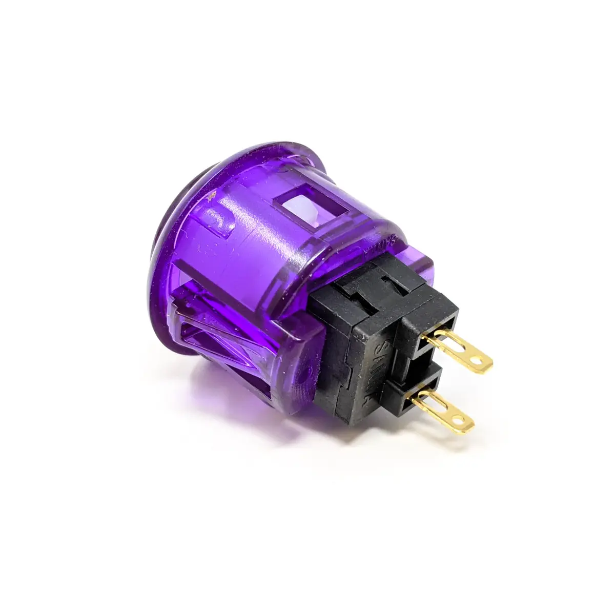 Sanwa OBSC-24 Snap-in Button - Clear Violet - Image 2