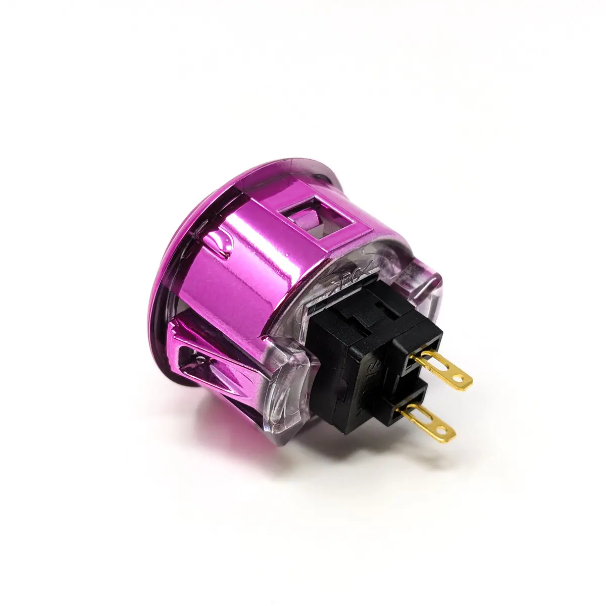 Sanwa OBSJ-30 Snap-in Button - Metallic Pink - Image 2