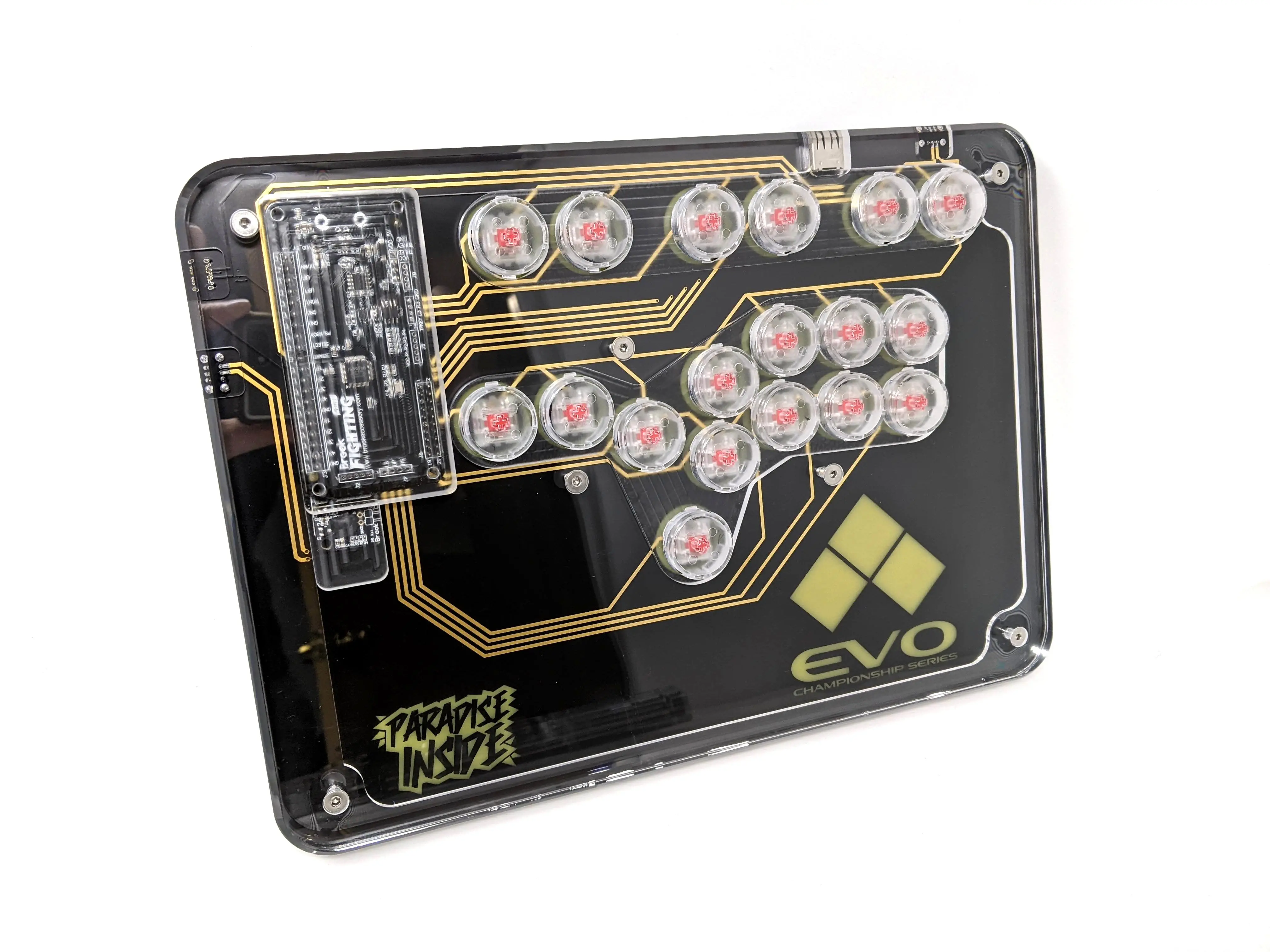 MPress Fighting Case Evo Custom Edition - BLUE PCB + Silver Trace - Image 2