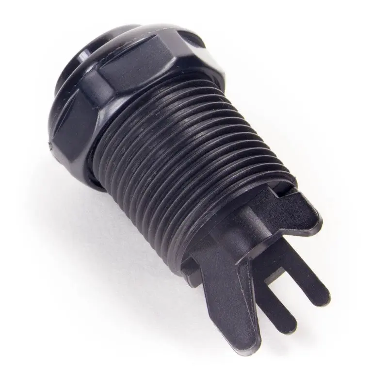 Generic HAPP Style Concave Pushbutton - Black Player 2 - Image 2