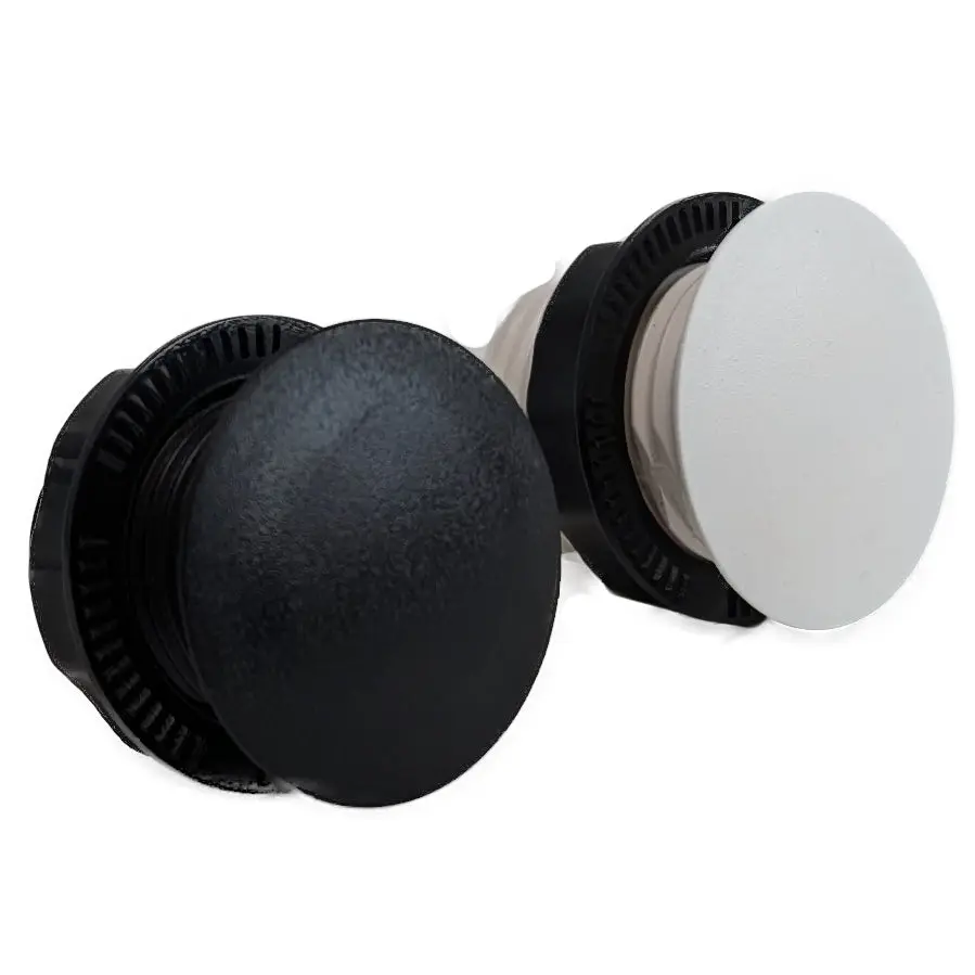 Generic 30mm Screw-In Button Hole Plug - Black - Image 2