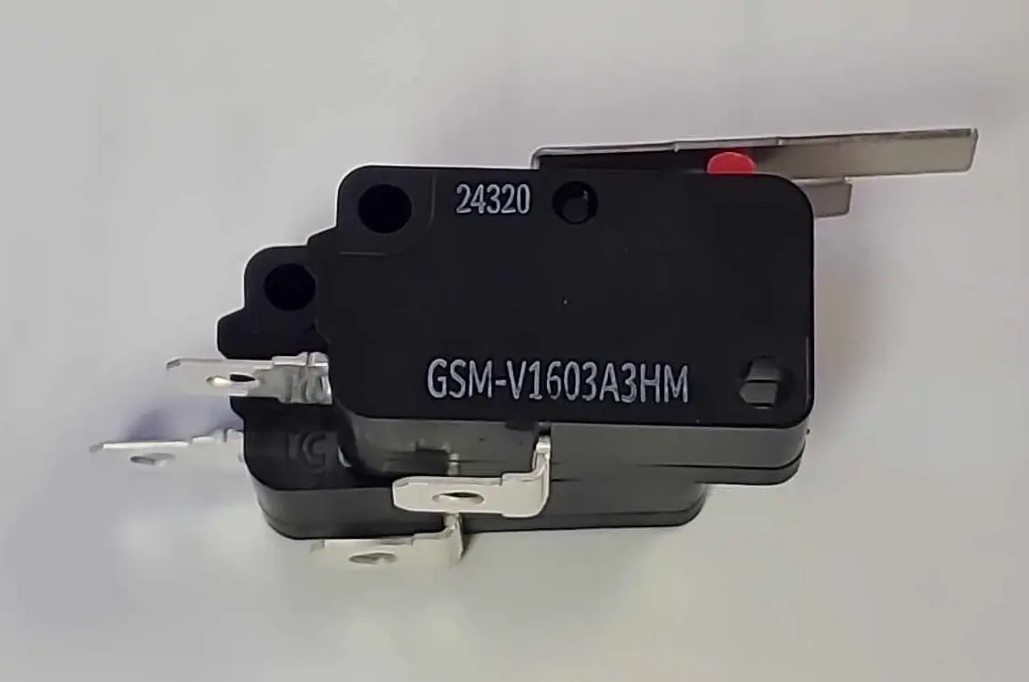 Gersung GSM-V1603A3HM Long & Wide Hinge Lever Microswitch - Image 2