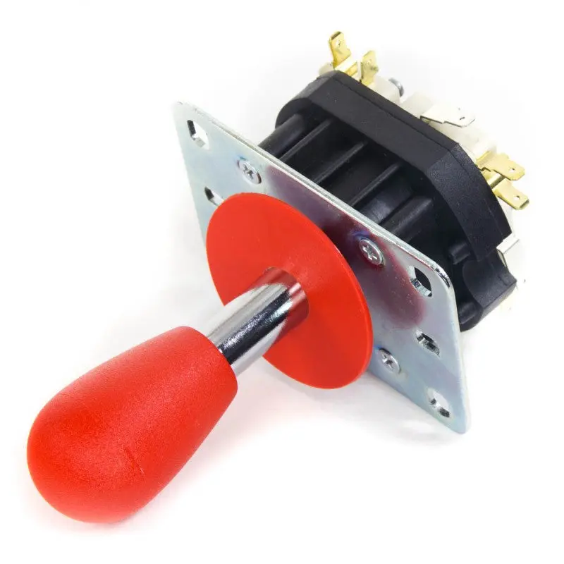 IL Magnetic Joystick - Red Bat & Silver shaft - Image 3