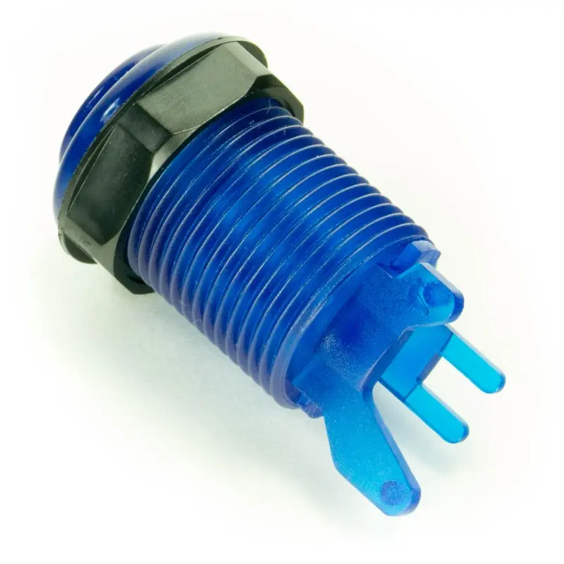 iL PSL-L Concave Button - Translucent Blue - Image 2