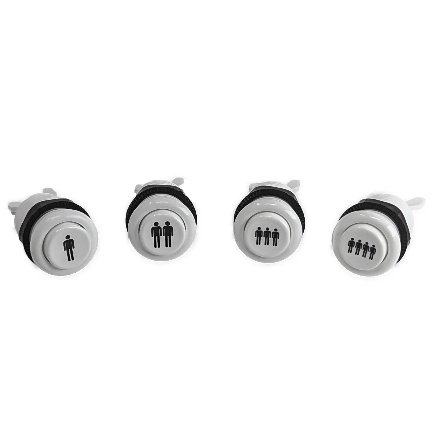 iL PSL-L Concave Button - White - Player 2 - Image 4
