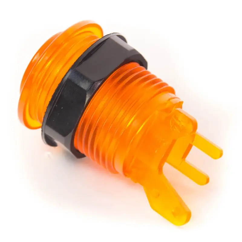 iL PSL-CV Convex Button - Translucent Orange - Image 2