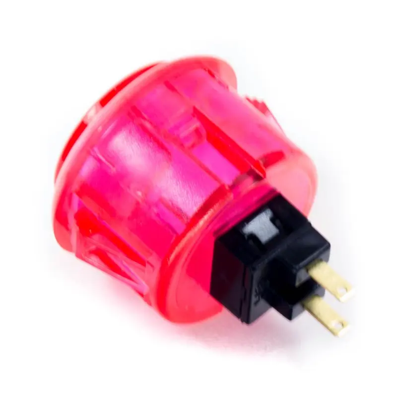 Jyuee Ang G102CL-PC 30 mm Snap-in Button - Clear Pink - Image 2