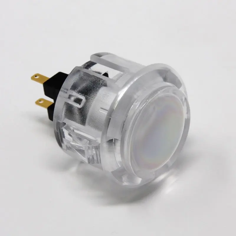 Jyuee Ang G102CL-PC 30 mm Snap-in Button - Clear White