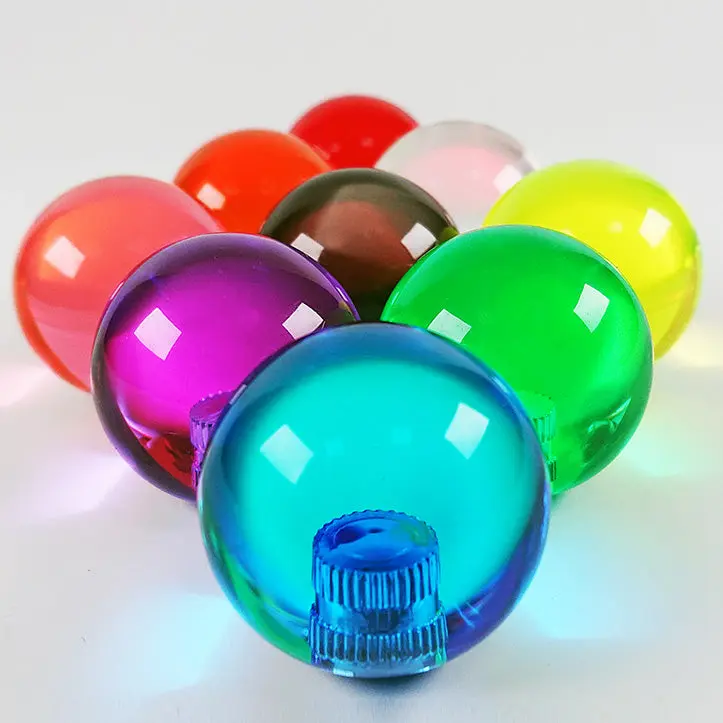KDiT 35mm Clear Pink Balltop M6 Thread - Image 2