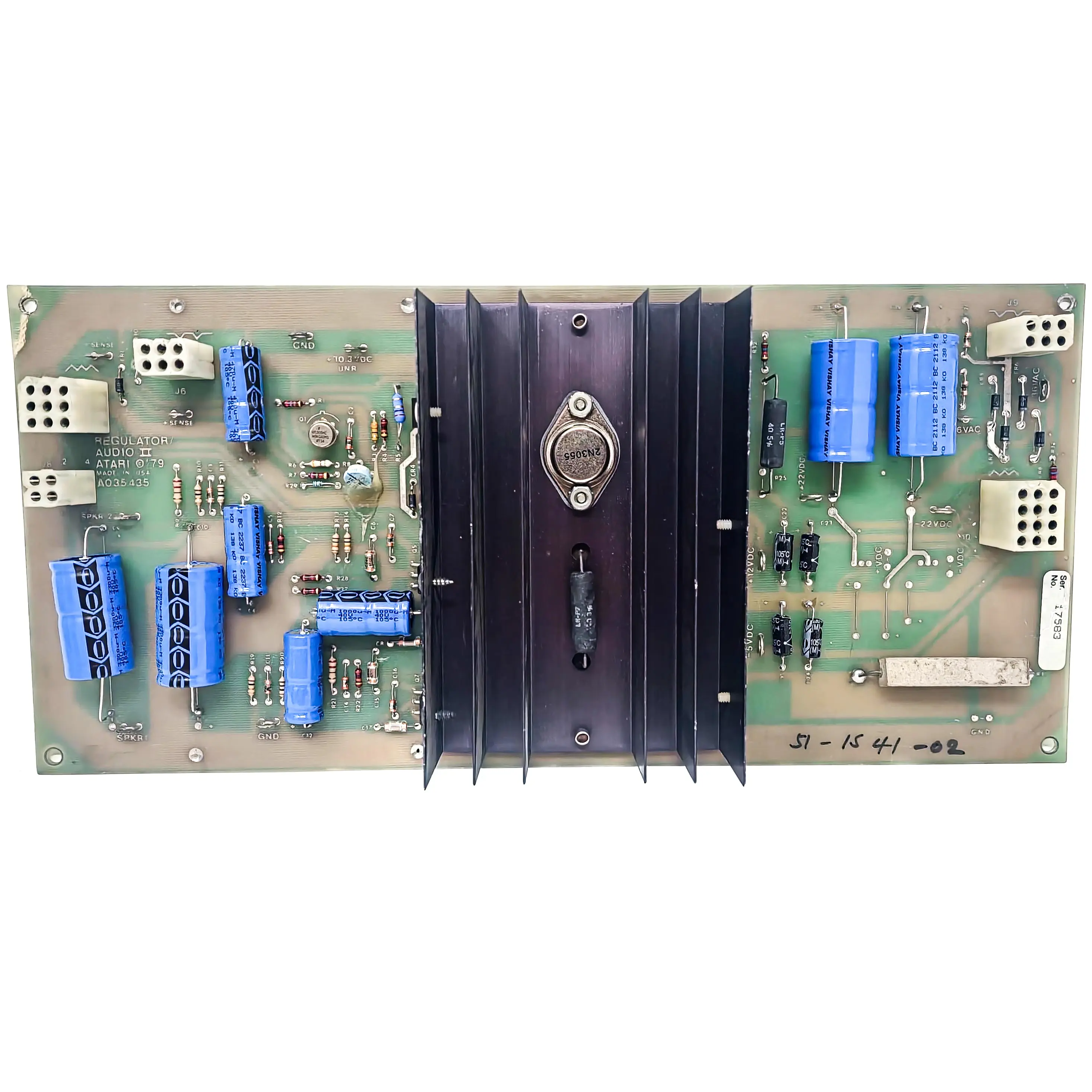 Atari AR-2 Rebuilt Power Supply Original PCB Classic Games - Image 2