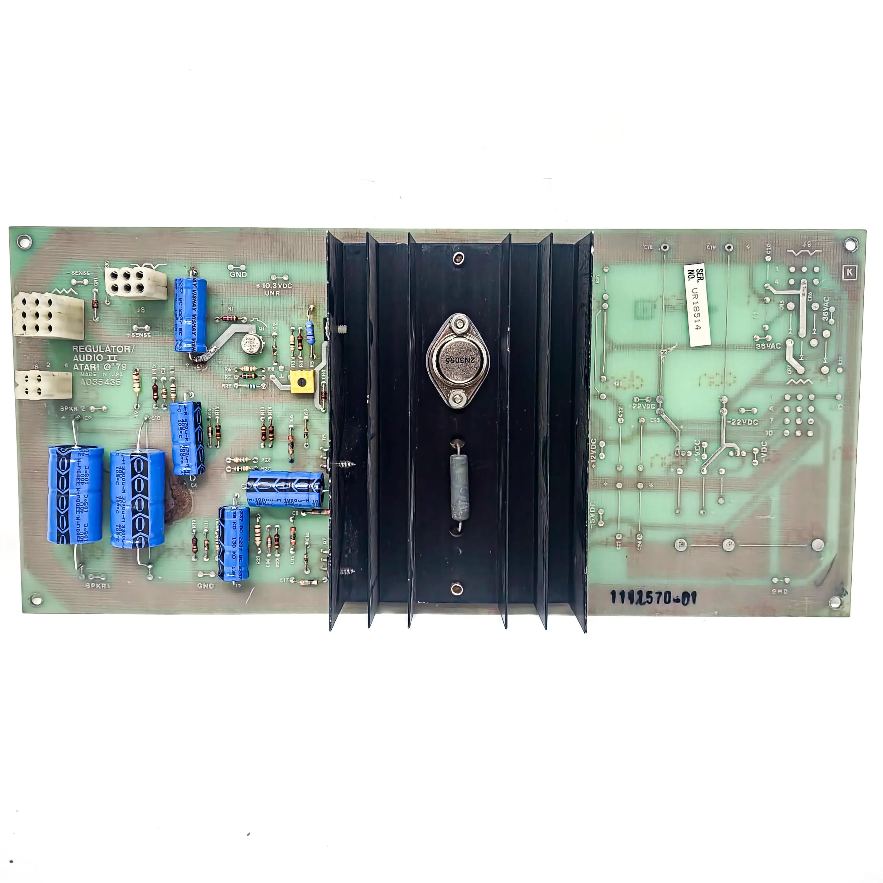 Atari AR-2 Rebuilt Power Supply Original PCB Classic Games - Image 4