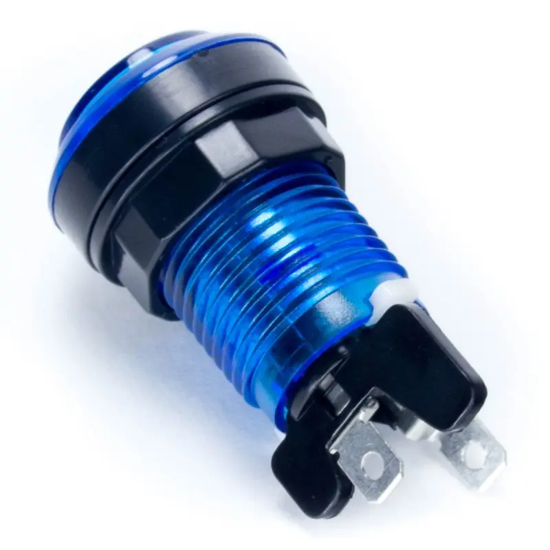 Paradise LED Button - Translucent Blue - Image 2