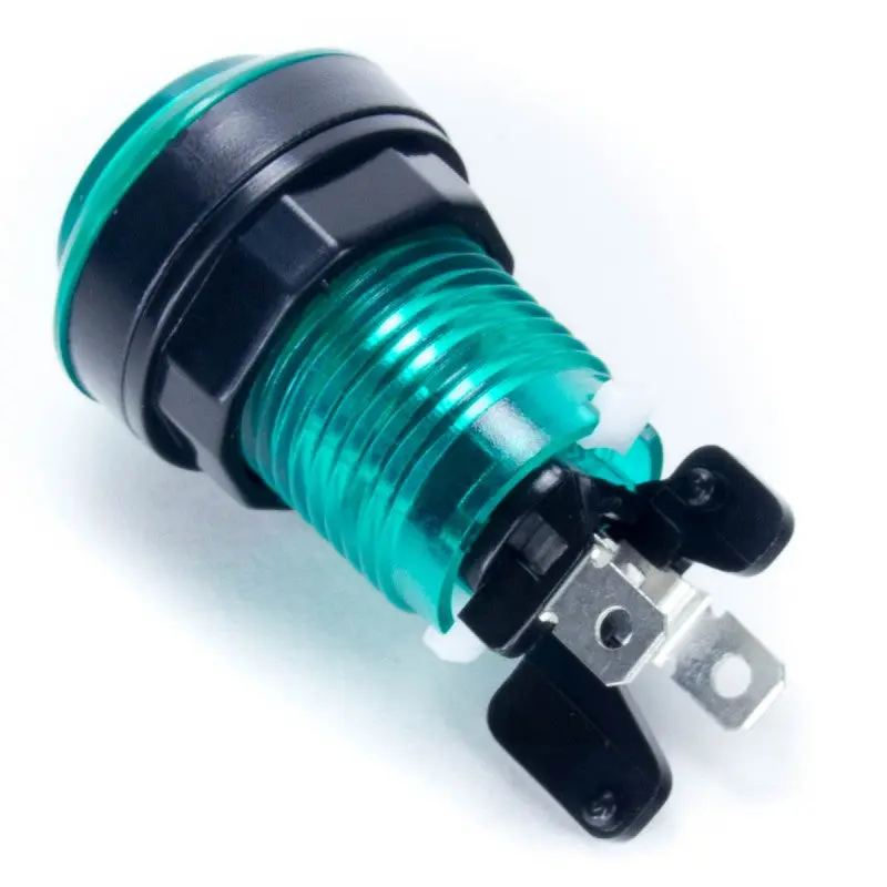 Paradise LED Button - Translucent Green - Image 2