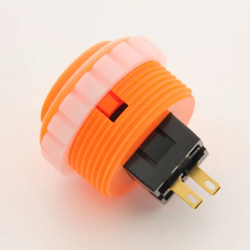 Seimitsu PS-14-Keikou 30 mm Screw-in Button - Keikou Orange - Image 2
