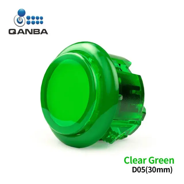 QANBA Gravity KS Silent 30mm Snap in Buttons - Clear - Image 5