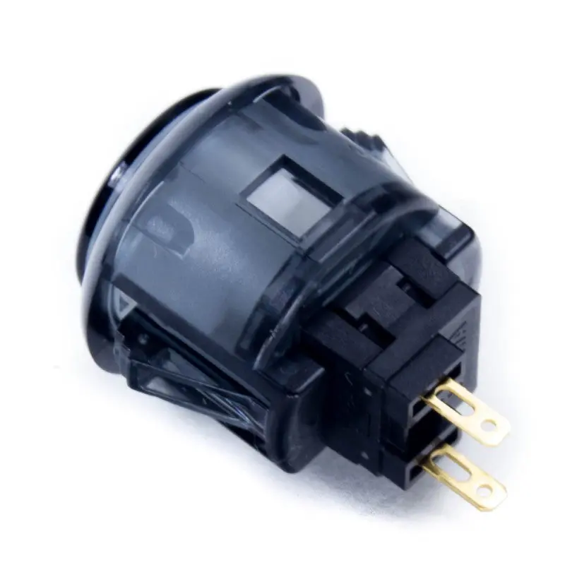 Sanwa OBSC-24 Snap-in Button - Clear Smoke - Image 2