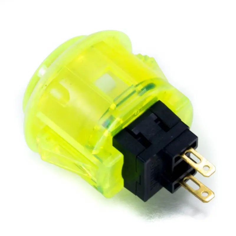 Sanwa OBSC-24 Snap-in Button - Clear Yellow - Image 2