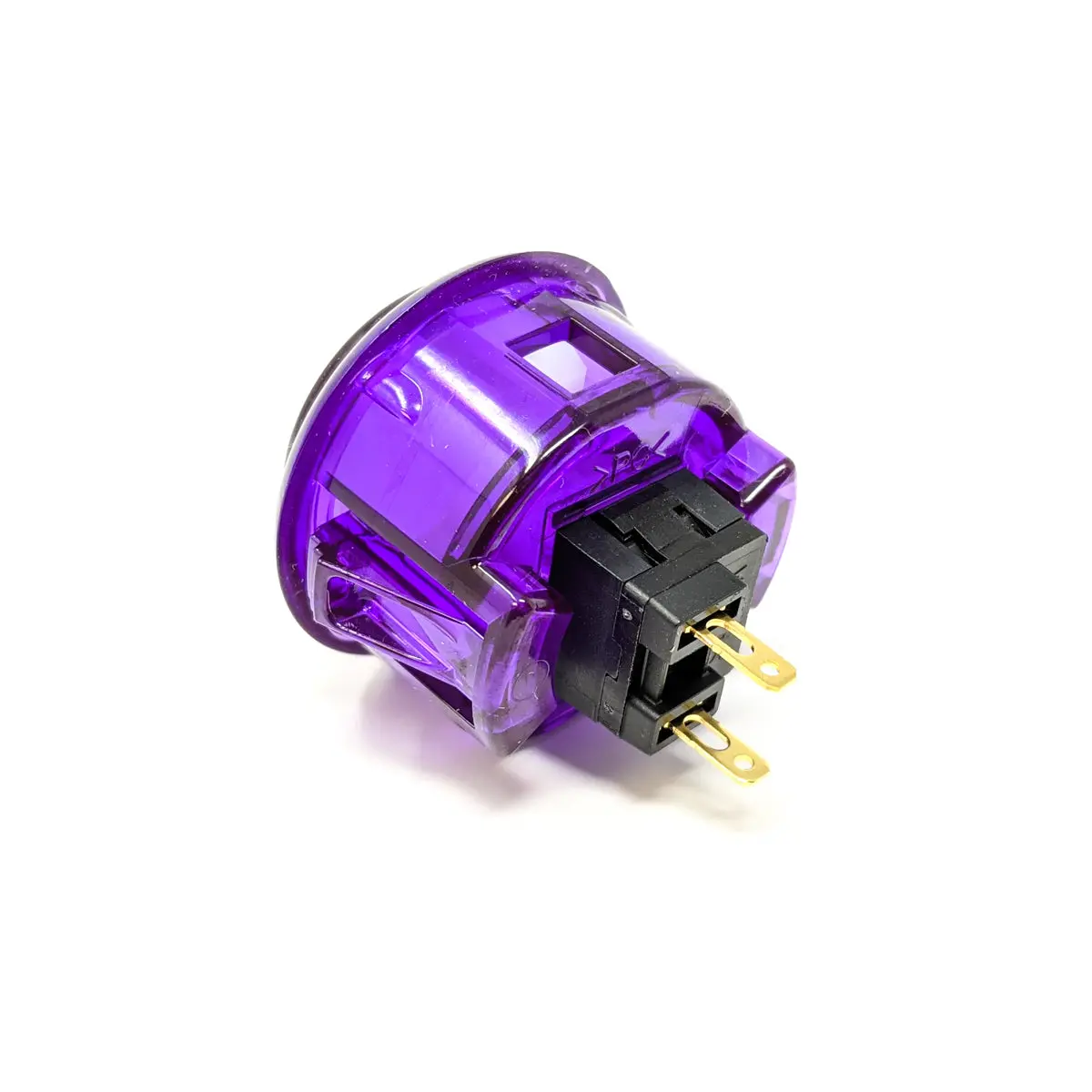 Sanwa OBSC-30 Snap-in Button - Clear Violet - Image 2