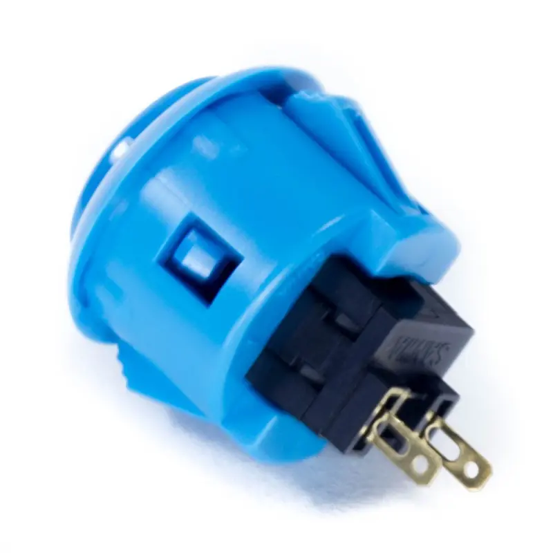 Sanwa OBSF-24 Snap-in Button - Blue - Image 2