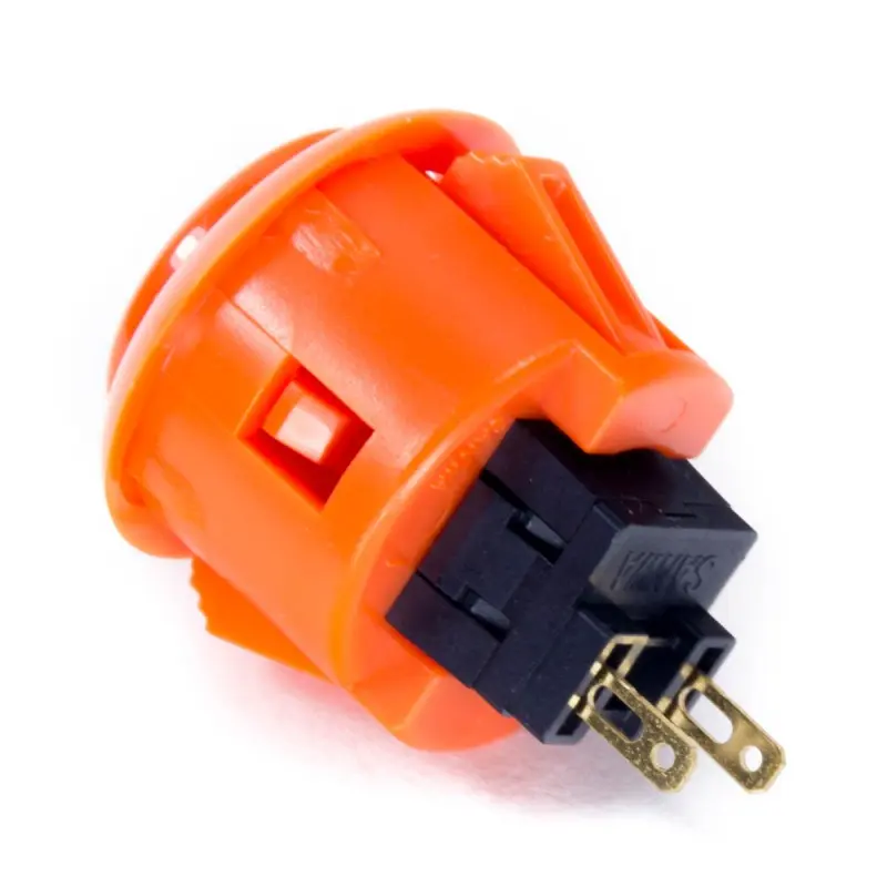 Sanwa OBSF-24 Snap-in Button - Orange - Image 2