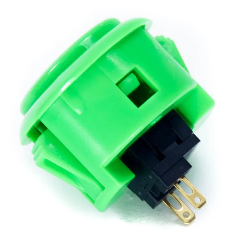 Sanwa OBSF-30 Snap-in Button - Green - Image 2