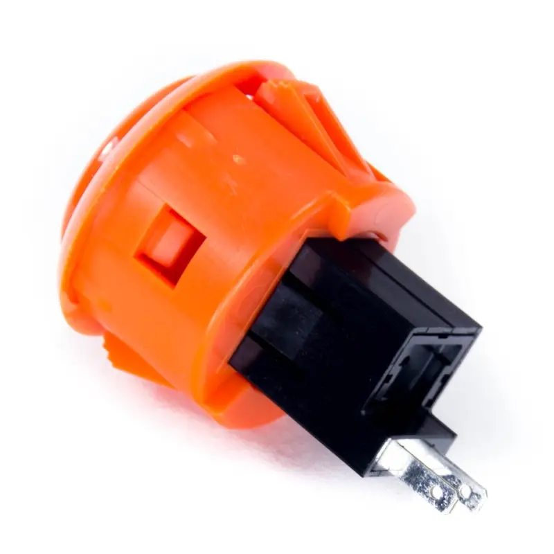 Sanwa OBSF-30RG Snap-in Button - Orange - Image 2