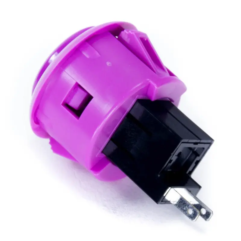 Sanwa OBSF-30RG Snap-in Button - Violet - Image 2