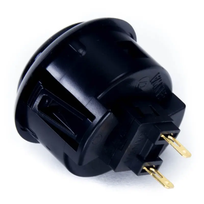 Sanwa OBSFE-30 Snap-in Silent Button - Black - Image 2