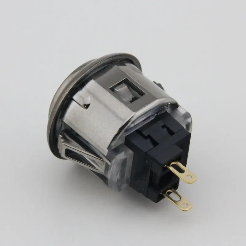 Sanwa OBSJ-24 Snap-in Button - Metallic Gun Metal - Image 2