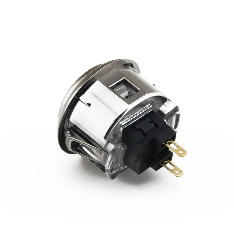 Sanwa OBSJ-30 Snap-in Button - Metallic Gun Metal - Image 2