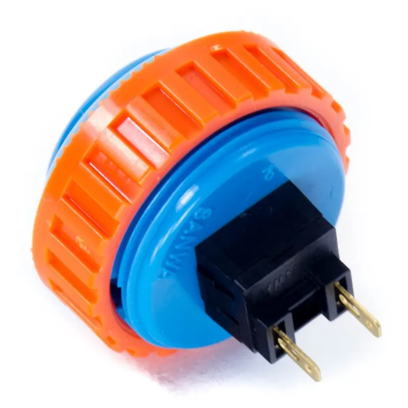 Sanwa OBSN-30 Screw-in Button - Blue - Image 2