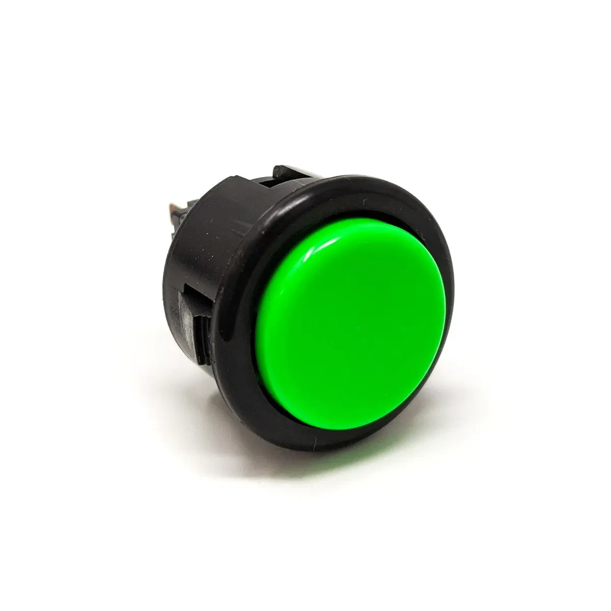 Seimitsu PS-14-D 24mm Snap-in Button - Black & Green