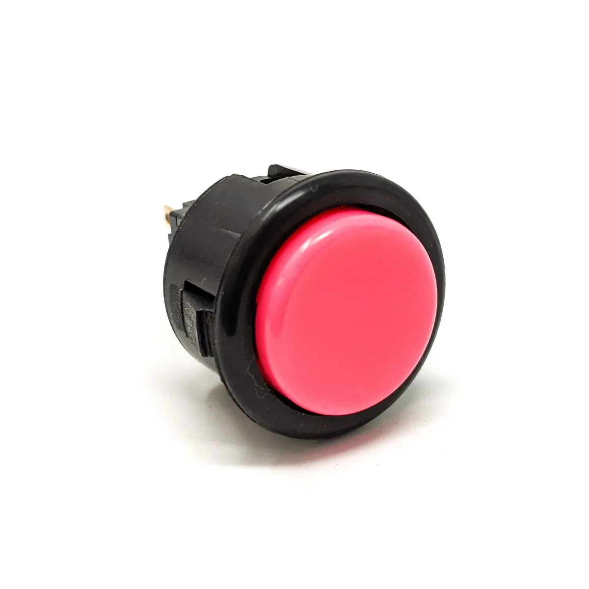 Seimitsu PS-14-D 24mm Snap-in Button - Black & Pink